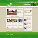 Spletna stran Mizija: Zeleno / Mission: Green webpage