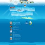 Spletna stran Vodno mesto Atlantis / Atlantis Water Park webpage